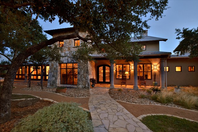 1224 River Mountain Rd Exterior Front Twilight 01